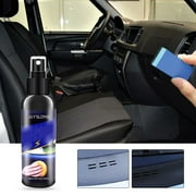 Gloss Dressing - Plastic, Gloss Dressing for Floor Mats, Trim \u0026 Tire Dressing - Restore Faded Plastics, Car Interior Cleaner, with Applicator for Floor Mats (1pcs)